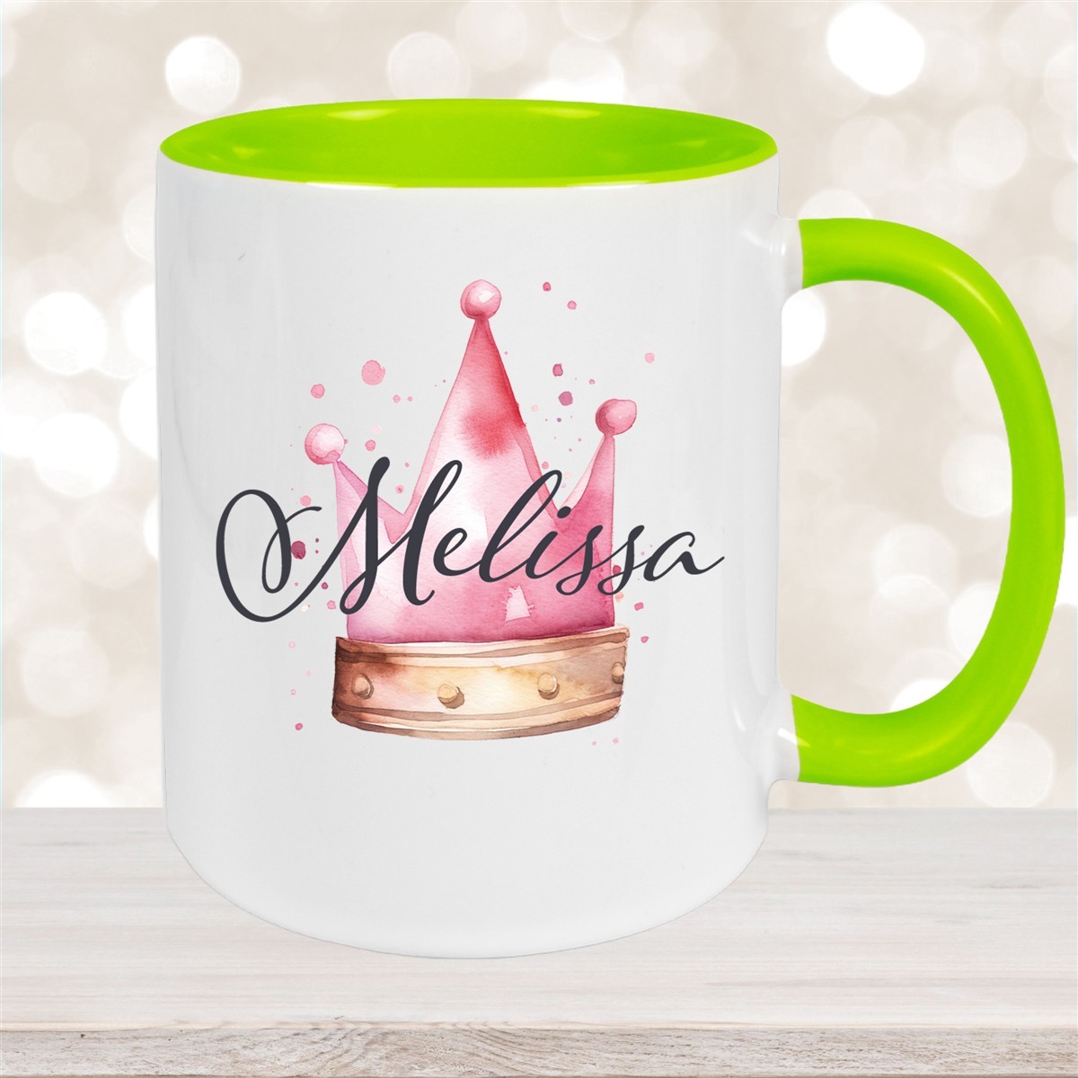 Tasse Krone #1 Wunschname Keramik Kinderbecher personalisiert versch. Farben