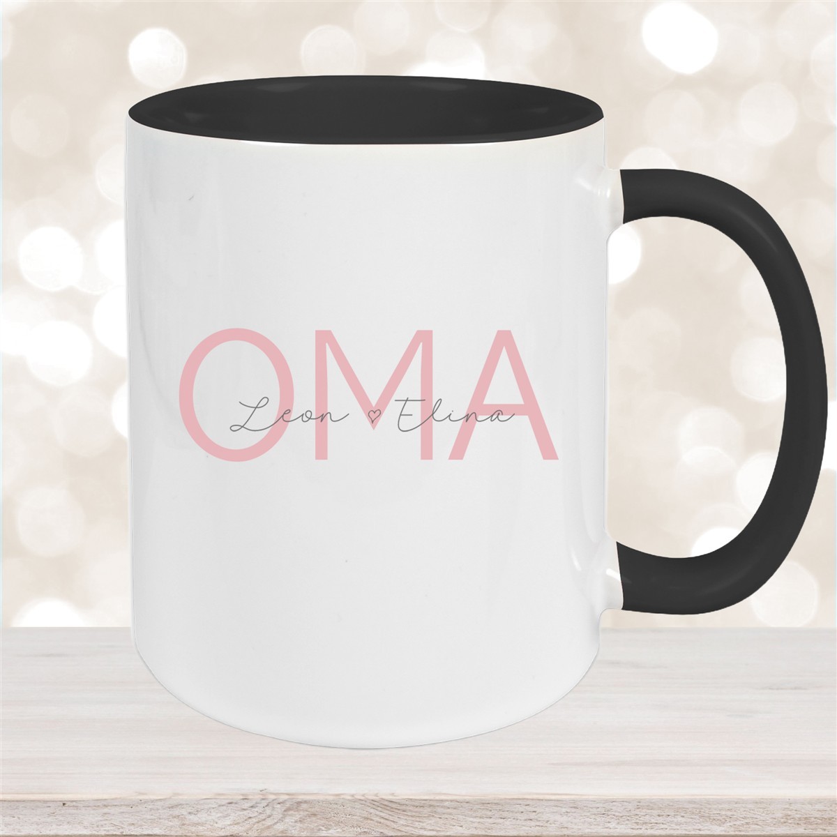 Tasse, Oma, Muttertag, Geburtstag #1 Wunschnamen Keramik Personalisiert versch. Farben
