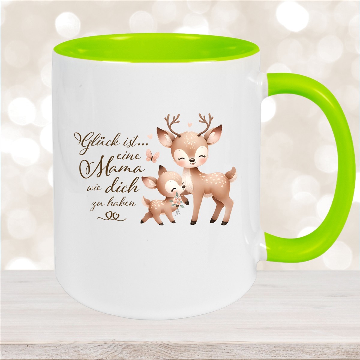 Tasse Muttertag #7 Wunschnamen Keramik Personalisiert versch. Farben