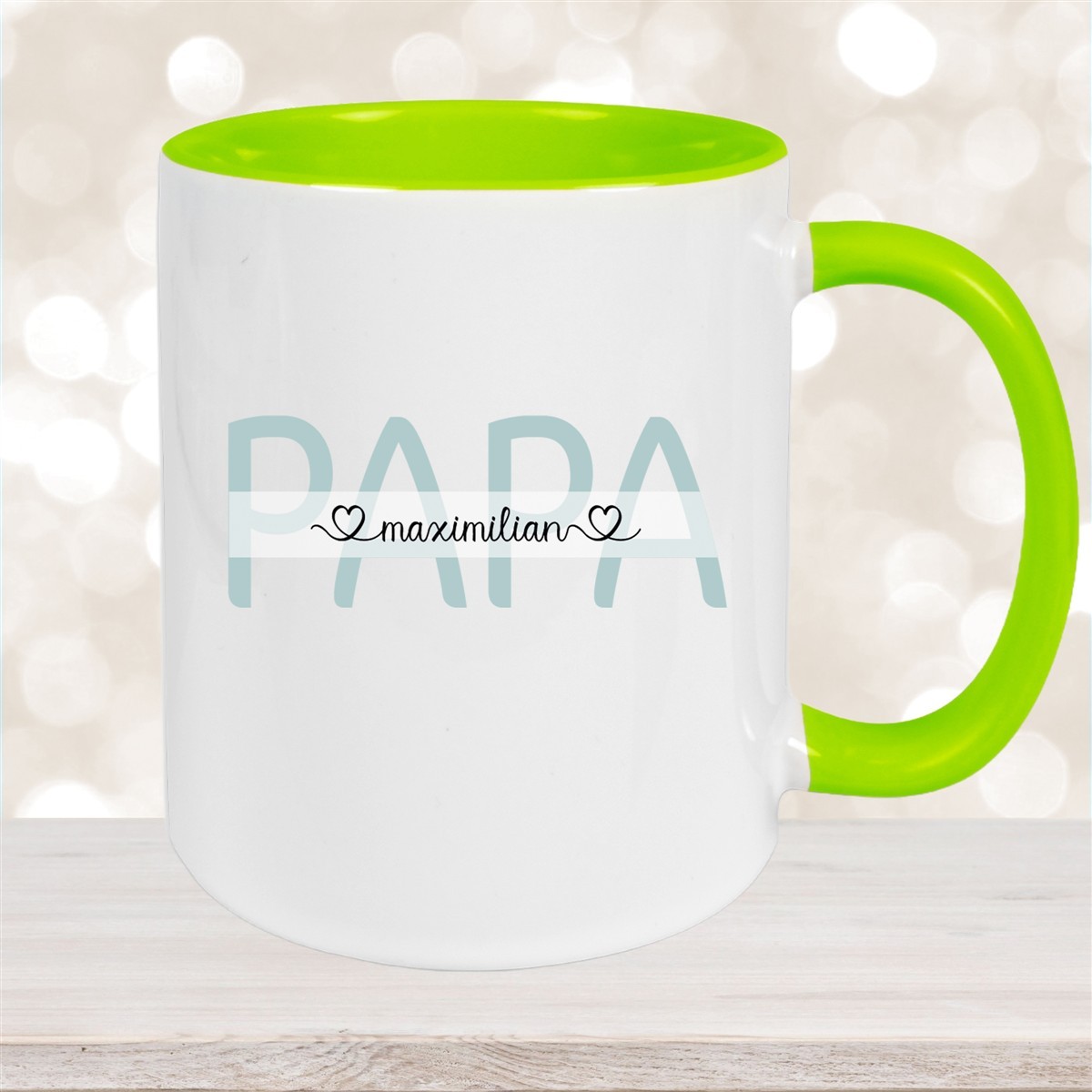 Tasse Vatertag #1 Wunschnamen Keramik Personalisiert versch. Farben