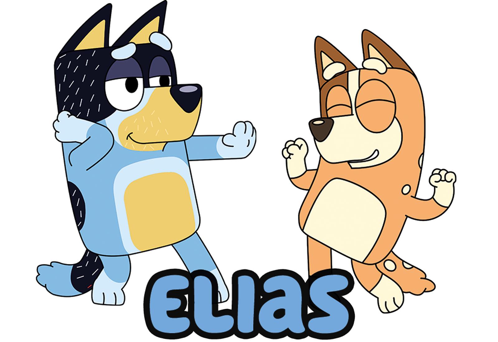 Tasse Bluey #1 Wunschname Emaille Kinderbecher personalisiert