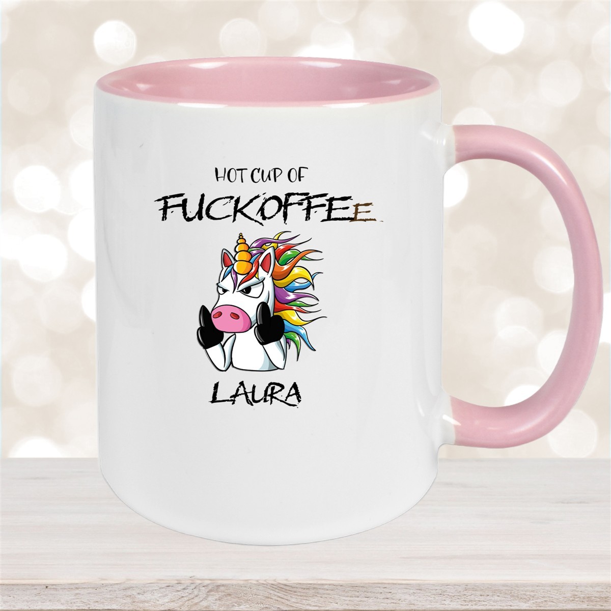 Tasse Einhorn #9 Wunschname Keramik Kinderbecher personalisiert versch. Farben