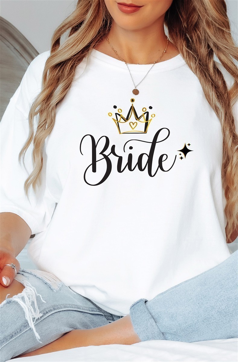 T-Shirt Bride & Bride-Squad #03– Damen-Shirt für den Junggesellinnenabschied