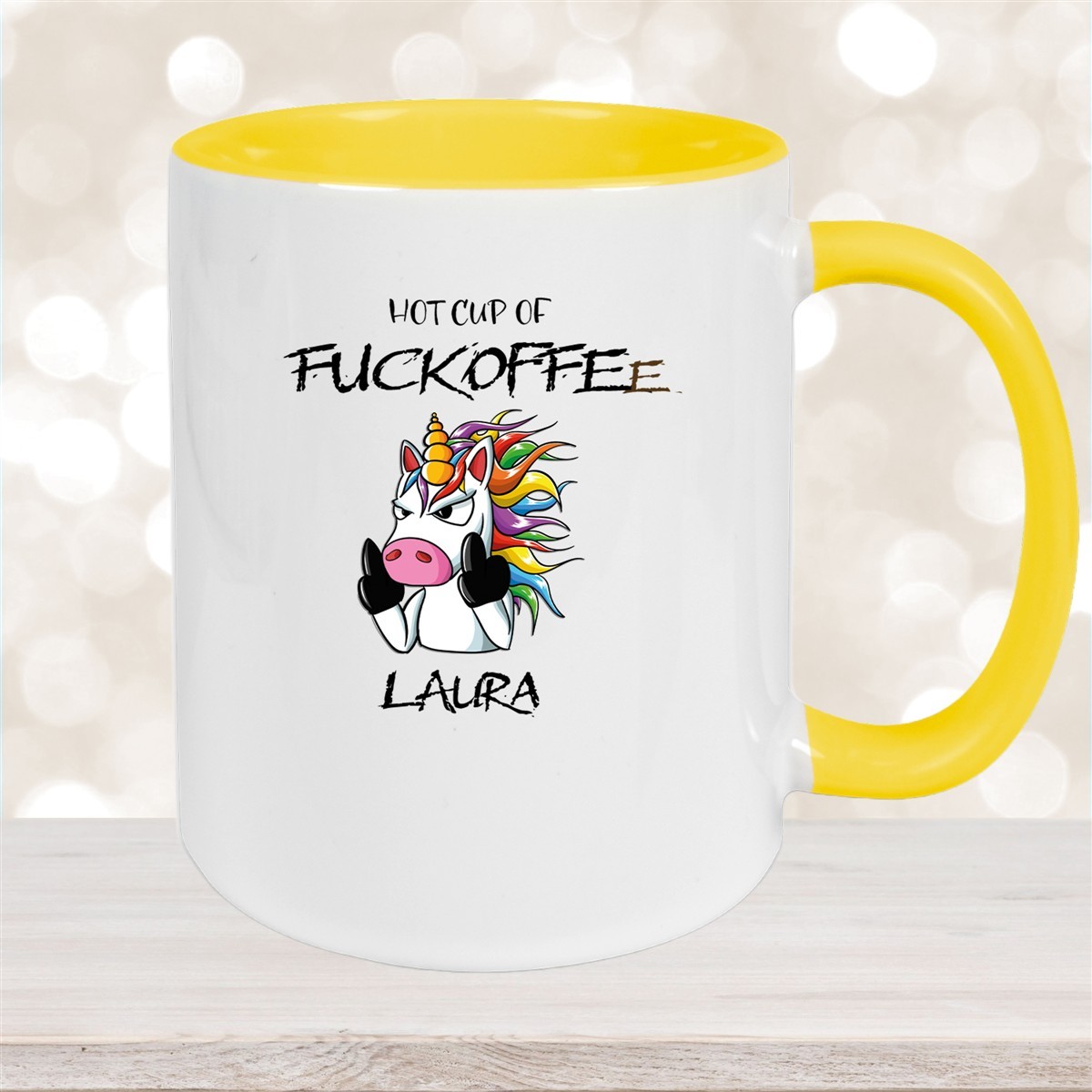 Tasse Einhorn #9 Wunschname Keramik Kinderbecher personalisiert versch. Farben
