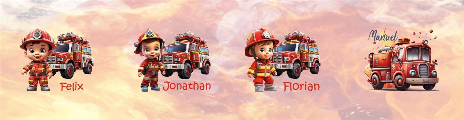 Feuerwehr Tortenaufleger