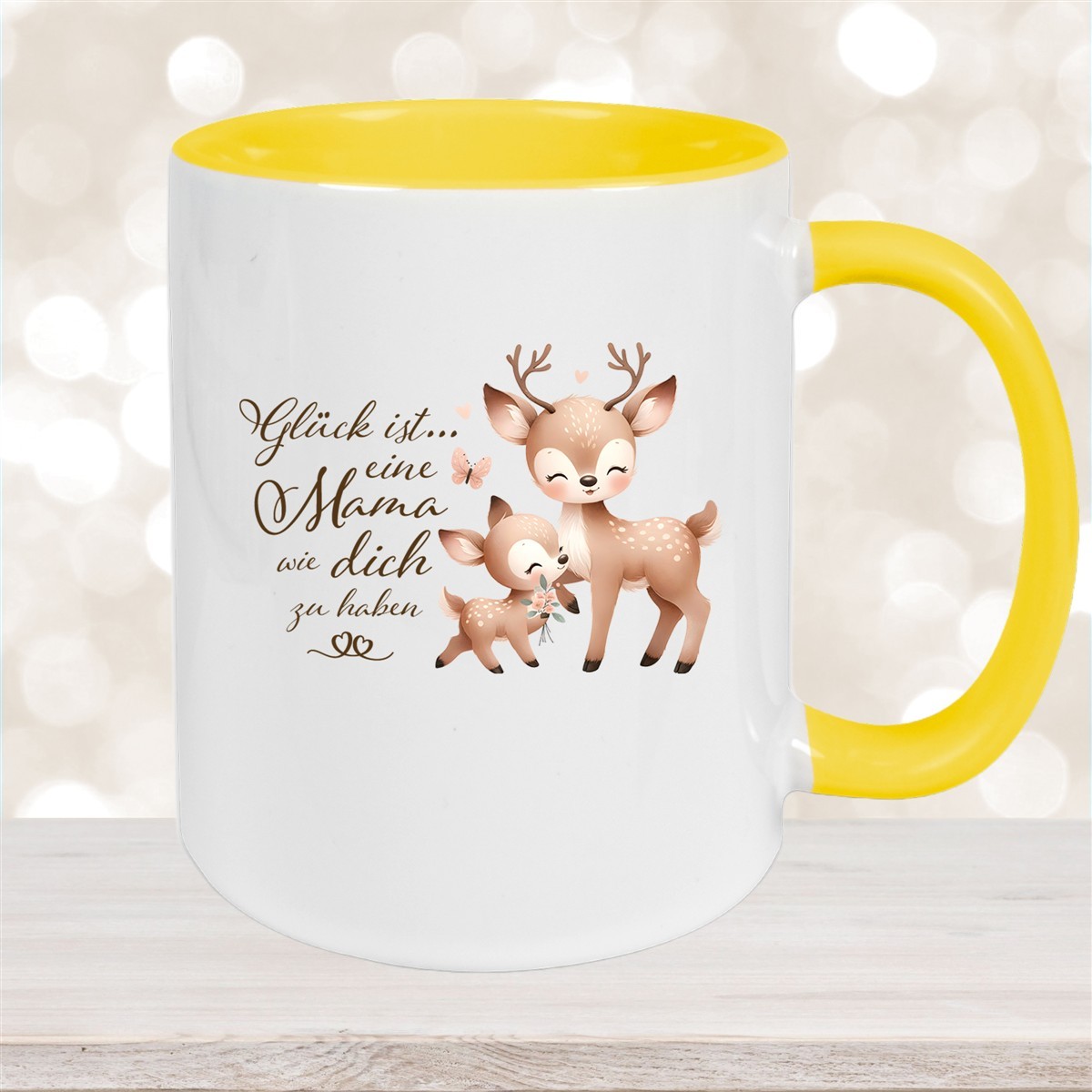 Tasse Muttertag #7 Wunschnamen Keramik Personalisiert versch. Farben