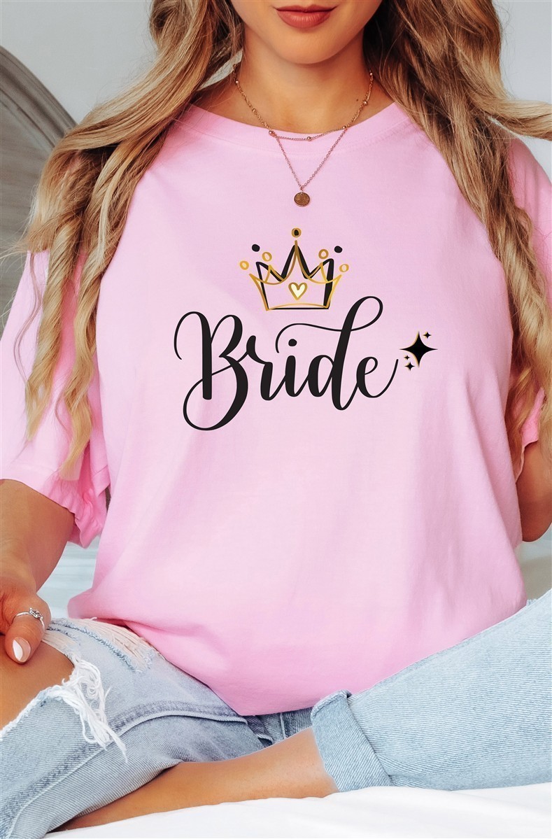 T-Shirt Bride & Bride-Squad #03– Damen-Shirt für den Junggesellinnenabschied