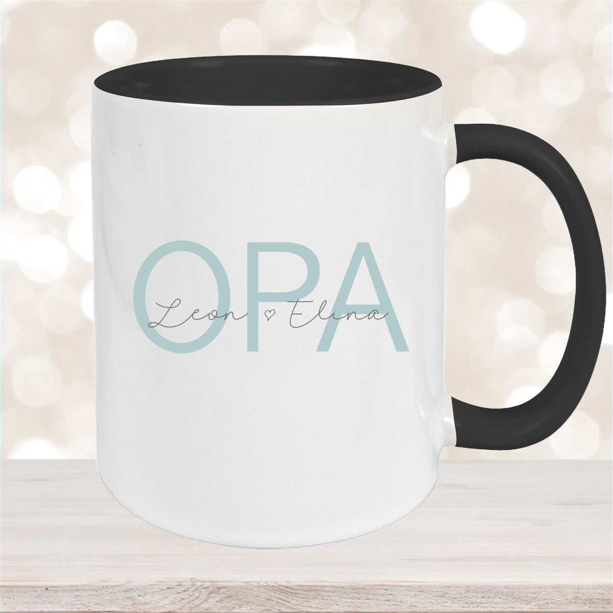 Tasse, Opa, Vatertag, Geburtstag #1 Wunschnamen Keramik Personalisiert #1 versch. Farben