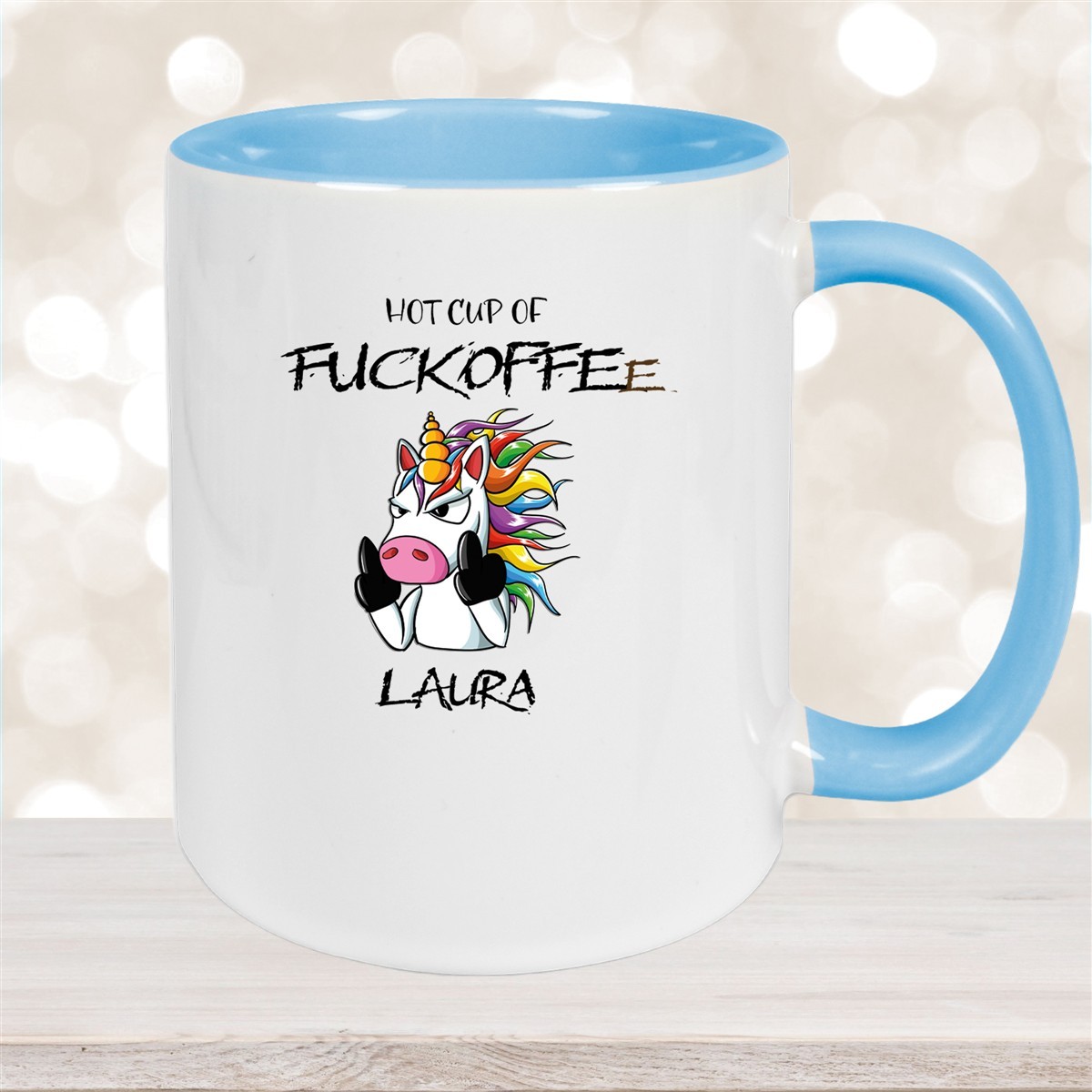 Tasse Einhorn #9 Wunschname Keramik Kinderbecher personalisiert versch. Farben