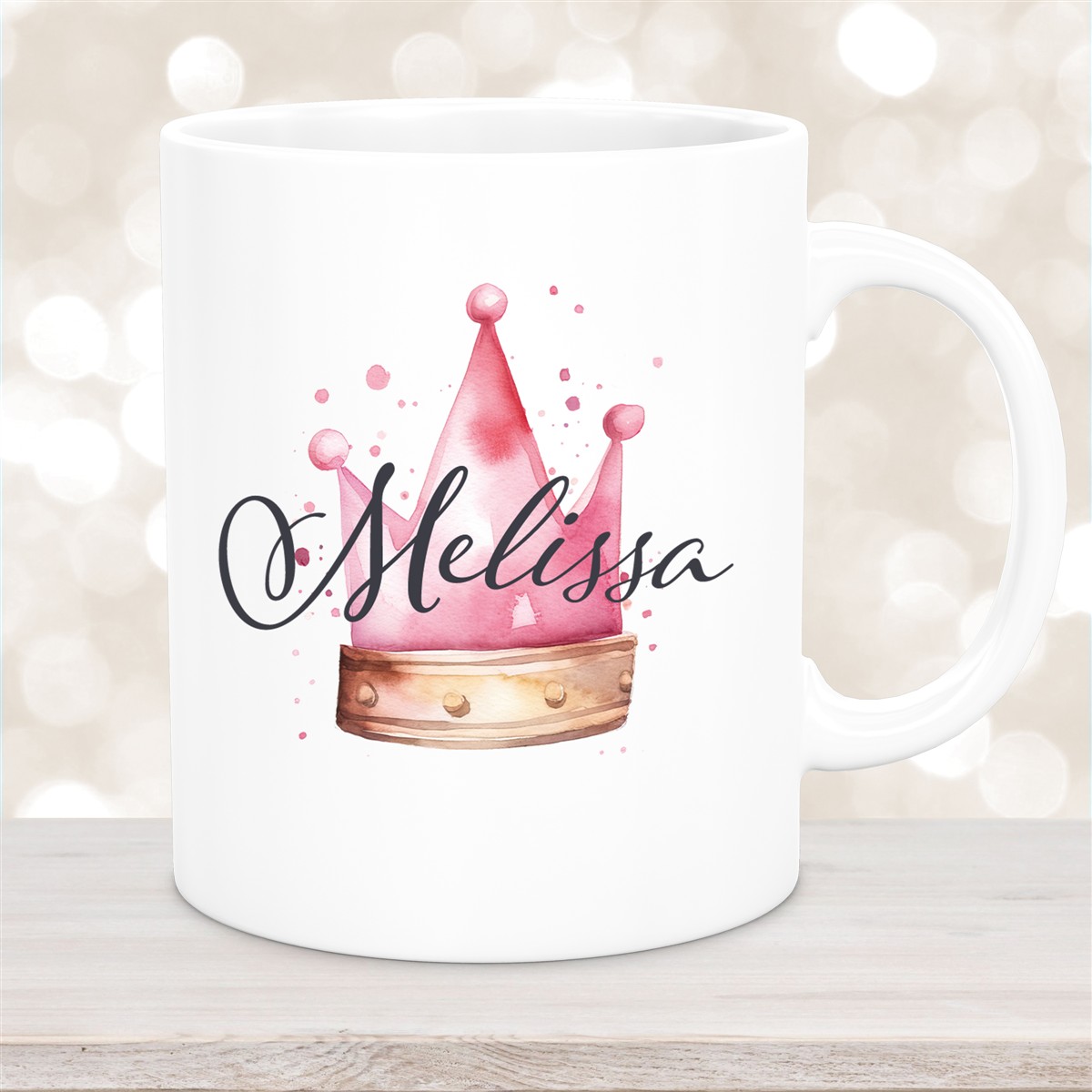 Tasse Krone #1 Wunschname Keramik Kinderbecher personalisiert versch. Farben