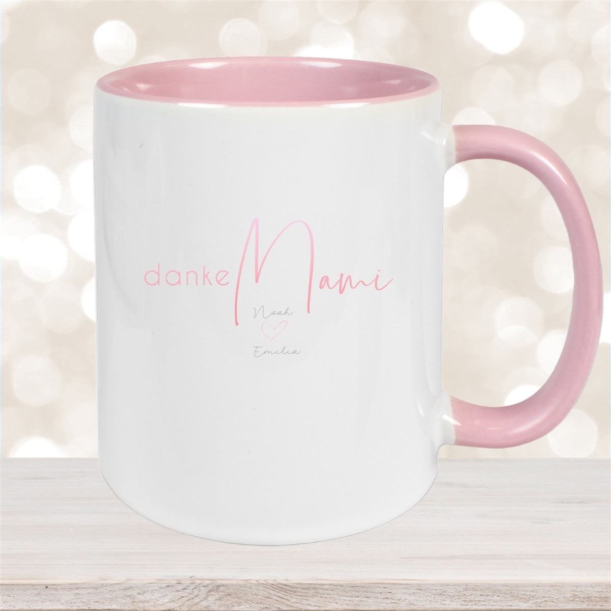 Tasse Muttertag #5 Wunschnamen Keramik Personalisiert versch. Farben